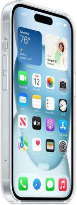 Чехол (клип-кейс) Apple MT203ZM/A, для Apple iPhone 15, прозрачный - фото 7 - id-p225151643