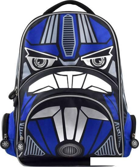 Школьный рюкзак Феникс+ Робот 54115 (цветной принт/синий) - фото 1 - id-p225366221