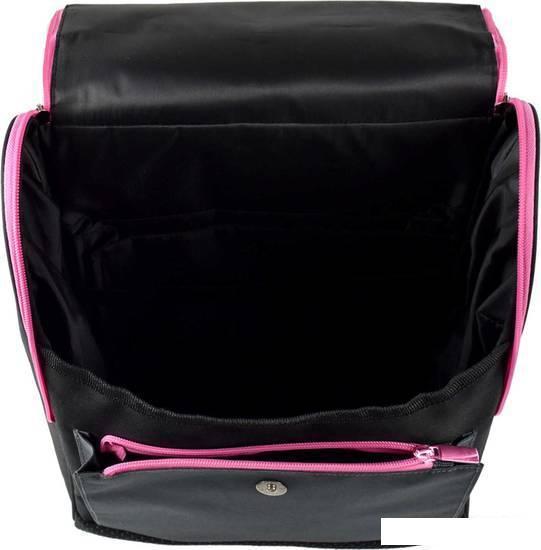 Школьный рюкзак Феникс+ Кошки 54141 (черный/розовый) - фото 3 - id-p225366224