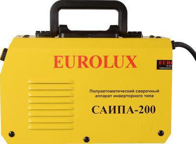 Сварочный полуавтомат EUROLUX САИПА-200, инвертор [65/143] - фото 4 - id-p225039606