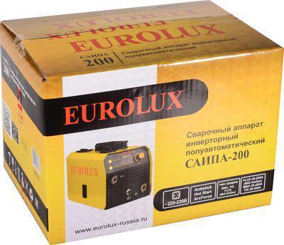 Сварочный полуавтомат EUROLUX САИПА-200, инвертор [65/143] - фото 9 - id-p225039606