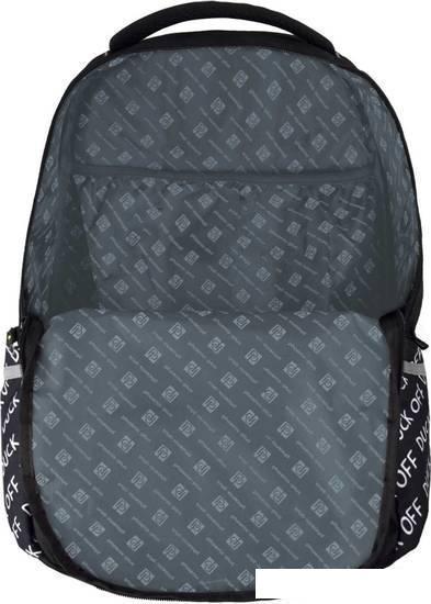 Школьный рюкзак Феникс+ Утка 59316 (черный) - фото 5 - id-p225366228
