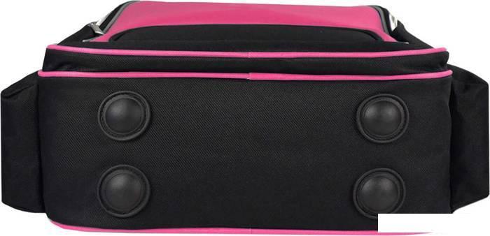 Школьный рюкзак Феникс+ Панда токсик 59280 (черный/розовый) - фото 7 - id-p225366229