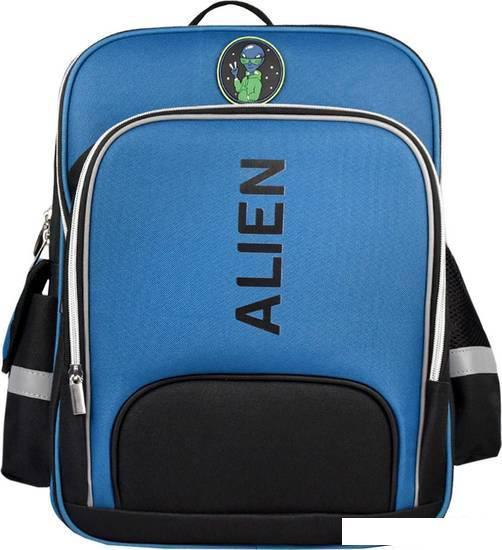 Школьный рюкзак Феникс+ Инопланетяне 59283 (голубой) - фото 2 - id-p225366230