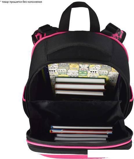 Школьный рюкзак Феникс+ Крэйзи кот 59299 (розовый) - фото 3 - id-p225366231
