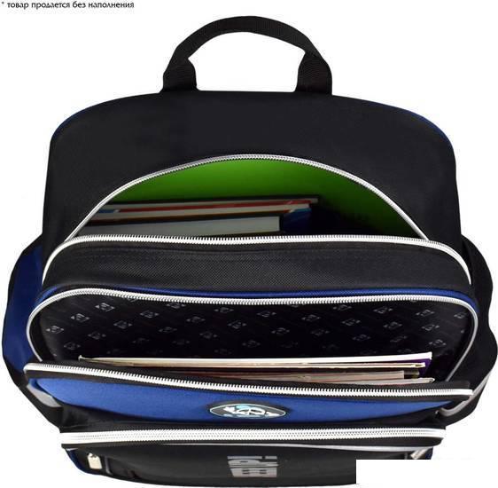 Школьный рюкзак Феникс+ Скейтбордист 59282 (синий/черный) - фото 6 - id-p225366232