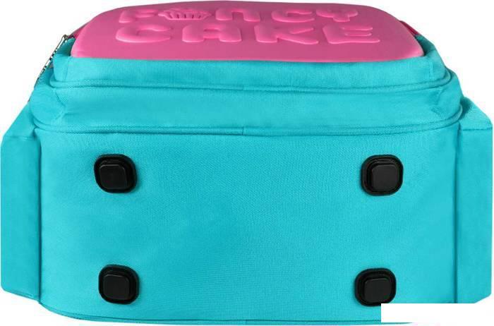 Школьный рюкзак Феникс+ Зайка капкейк 58422 (голубой/розовый) - фото 7 - id-p225366234