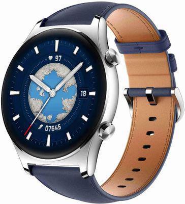 Смарт-часы Honor Watch GS 3 MUS-B19, 45.9мм, 1.43", синий / синий - фото 1 - id-p225151680