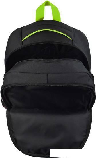 Школьный рюкзак Феникс+ Цифровая атака 59278 (черный/зеленый) - фото 6 - id-p225366236