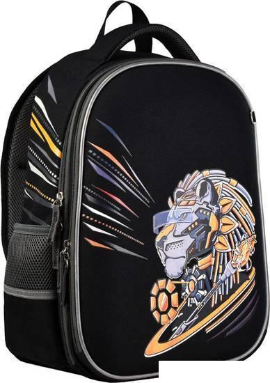 Школьный рюкзак Феникс+ Кибер лев 59295 (черный) - фото 1 - id-p225366237