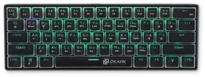 Клавиатура Oklick K763W, USB, Bluetooth/Радиоканал, черный [1920548] - фото 7 - id-p225151726