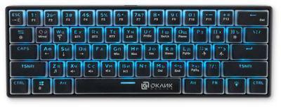 Клавиатура Oklick K763W, USB, Bluetooth/Радиоканал, черный [1920548] - фото 8 - id-p225151726