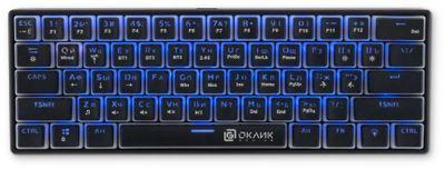 Клавиатура Oklick K763W, USB, Bluetooth/Радиоканал, черный [1920548] - фото 9 - id-p225151726