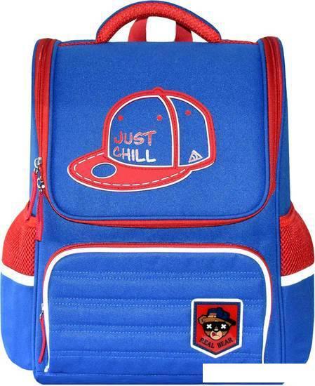 Школьный рюкзак Феникс+ Бейсболка 59315 (синий) - фото 3 - id-p225366287