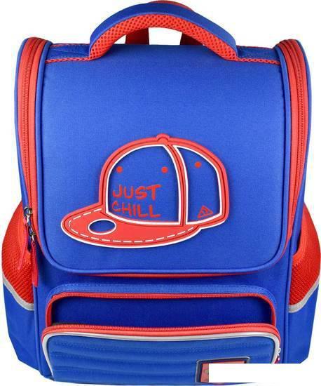 Школьный рюкзак Феникс+ Бейсболка 59315 (синий) - фото 5 - id-p225366287