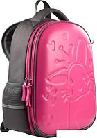 Школьный рюкзак Феникс+ Заяц 53683 (розовый/черный)
