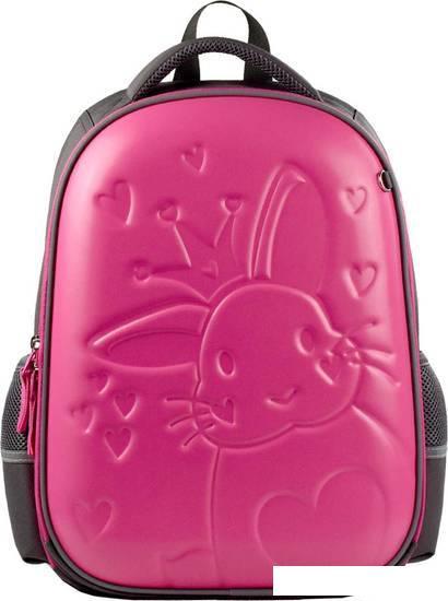 Школьный рюкзак Феникс+ Заяц 53683 (розовый/черный) - фото 3 - id-p225366291