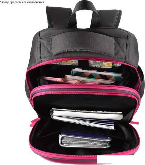 Школьный рюкзак Феникс+ Заяц 53683 (розовый/черный) - фото 7 - id-p225366291