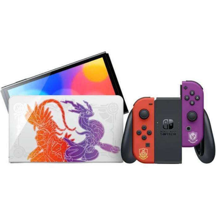 Nintendo Switch OLED Pokemon Scarlet and Violet Edition - фото 1 - id-p225463753