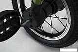 Беговел-велосипед Nino JL-106 (зеленый/черный), фото 9