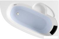 Акриловая ванна Lavinia Boho Bell Pro 370216PR / 160*105 см (правая; с мягким силиконовым подголовником арт.