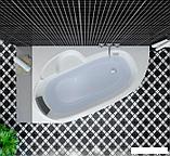 Акриловая ванна Lavinia Boho Bell Pro 370216PR / 160*105 см (правая; с мягким силиконовым подголовником арт., фото 3
