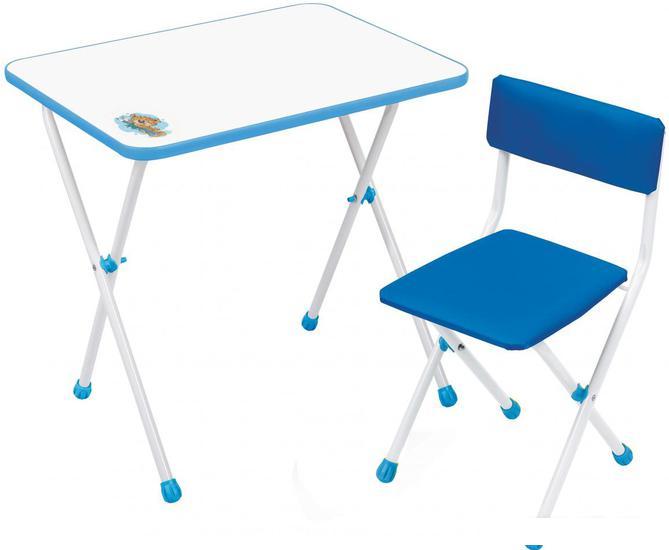Детский стол Nika КНД1/Г (голубой) - фото 1 - id-p225064422