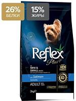 Сухой корм для собак Lider Reflex Plus с лососем для собак мини и мелких 3 кг