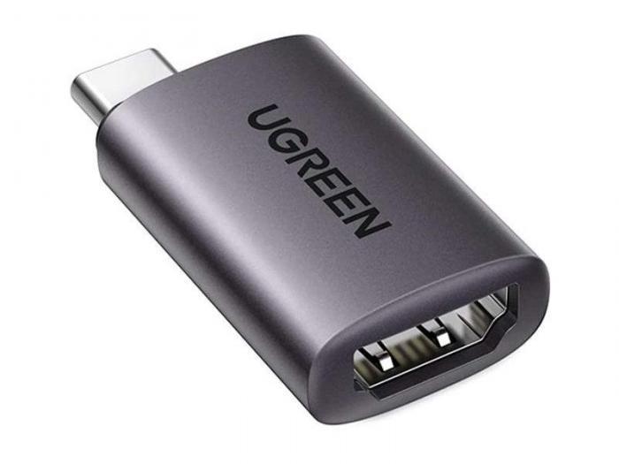 Ugreen US320 USB-C - HDMI Adapter Space Grey 70450 - фото 1 - id-p225065410