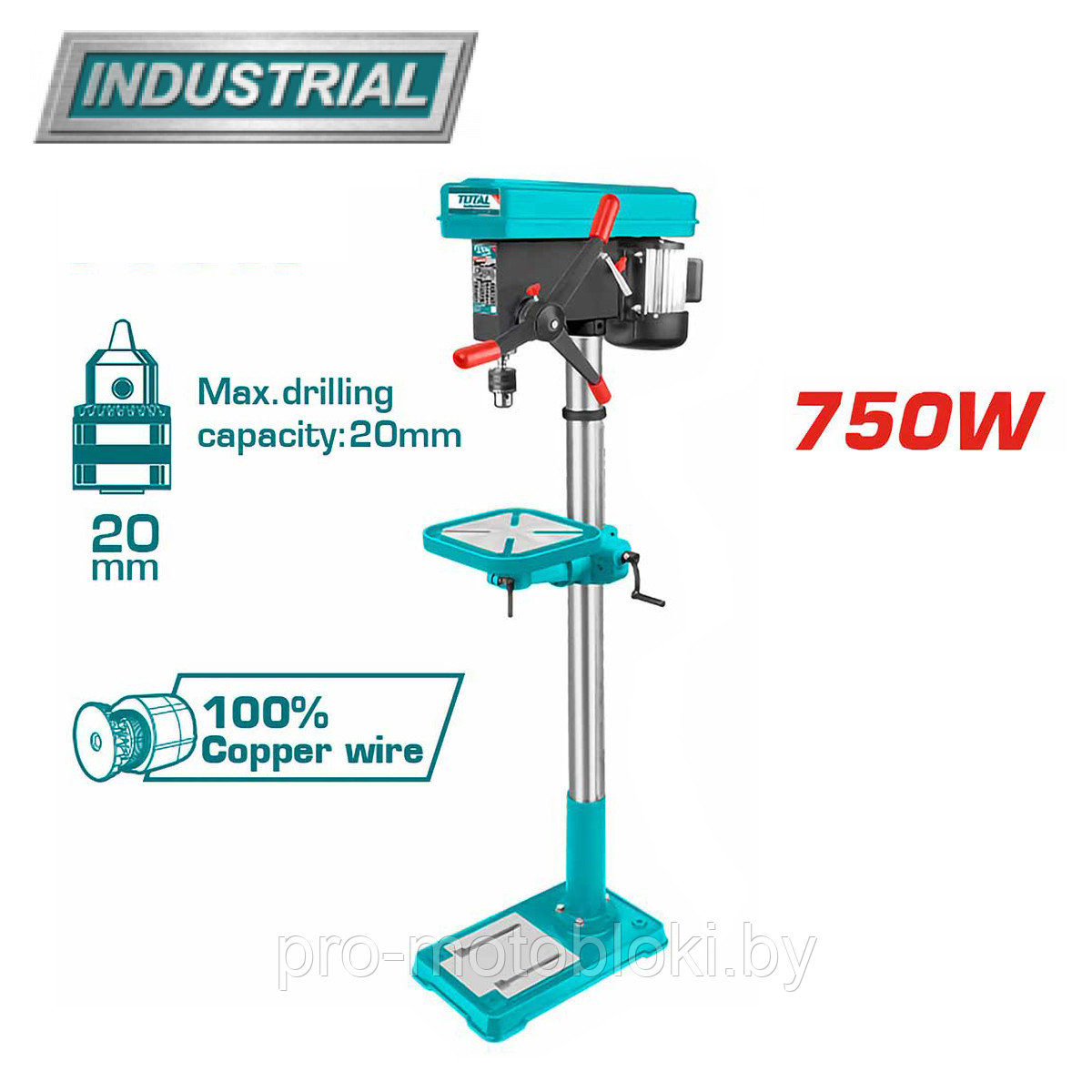 Станок сверлильный TOTAL TDP207505