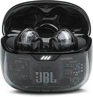 Наушники JBL Tune Beam Ghost, Bluetooth, внутриканальные, черный [jbltbeamgblkas]