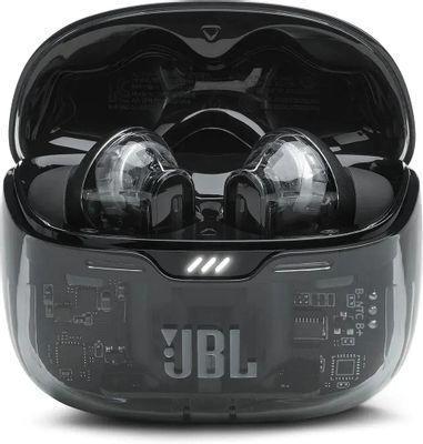 Наушники JBL Tune Beam Ghost, Bluetooth, внутриканальные, черный [jbltbeamgblkas] - фото 1 - id-p225411742