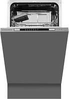 Встраиваемая посудомоечная машина KUPPERSBERG GSM 4572, узкая, ширина 45см, полновстраиваемая, загрузка 9