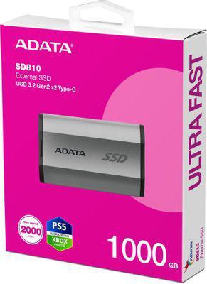 Внешний диск SSD A-Data SD810, 1ТБ, серый [sd810-1000g-csg] - фото 6 - id-p225219074
