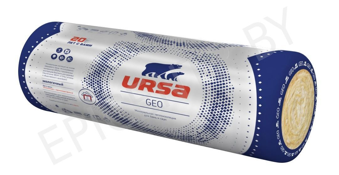 Маты теплоизоляционные URSA М11Ф-12500-1200-50, 0,75 м.куб. - фото 1 - id-p32827067