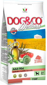 Сухой корм для собак Dog&Co Wellness Adult Mini Lamb&Rice 7 кг