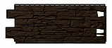 Фасадная панель ТЕХНОНИКОЛЬ Оптима КАМЕНЬ - Темно-коричневый, фото 2