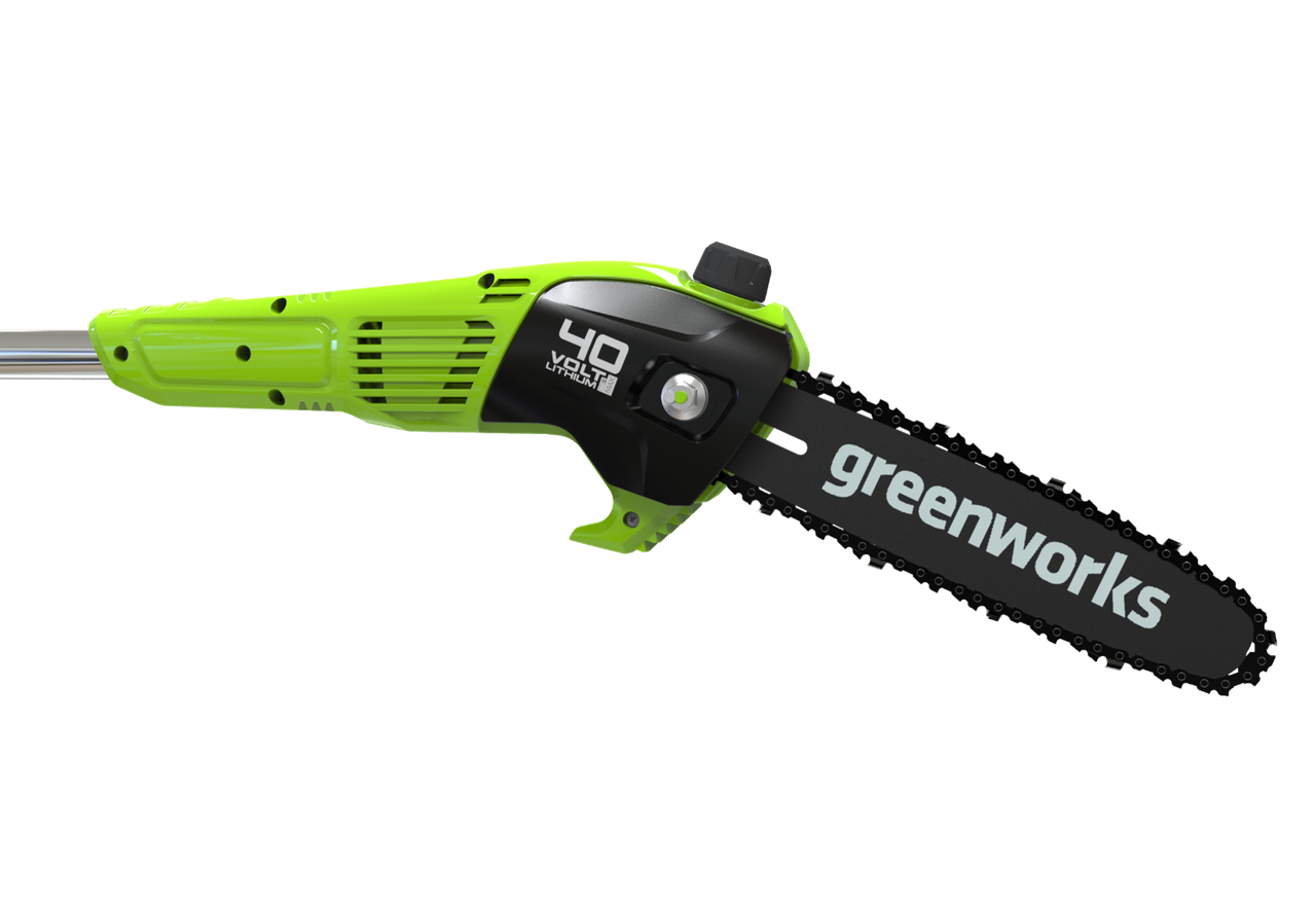 Высоторез-кусторез аккумуляторный GreenWorks G40PSH G-MAX 40В (в комплекте с АКБ 4 а/ч и ЗУ) - фото 5 - id-p225463231
