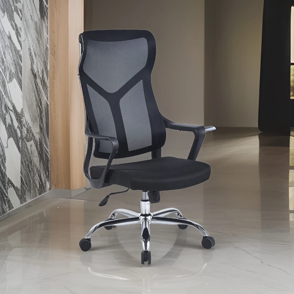 Кресло офисное SITUP WORK chrome (сетка Black/Black) - фото 6 - id-p225481288