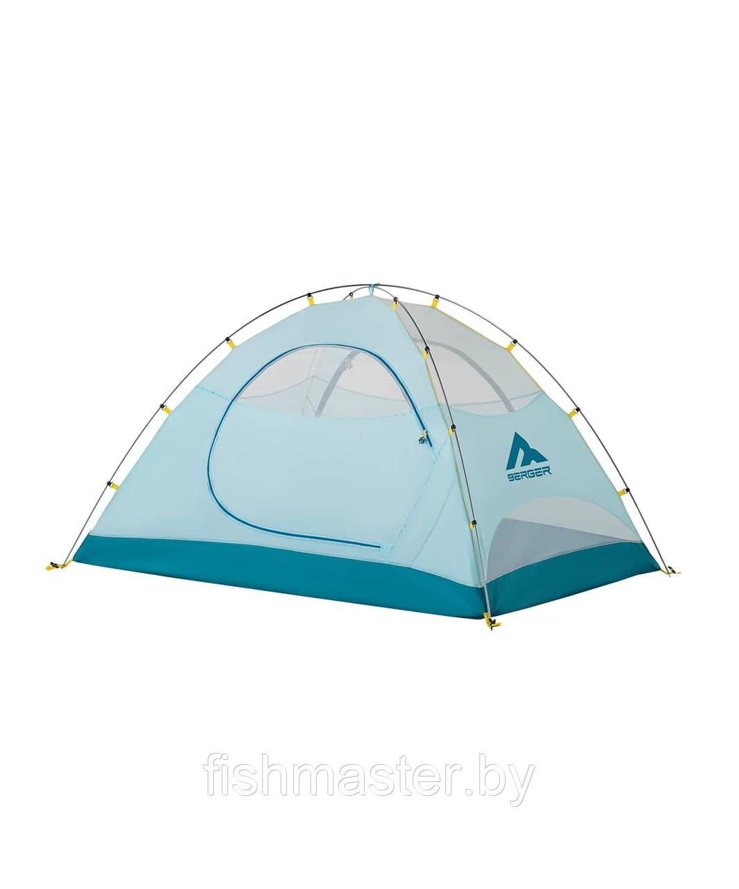 Палатка Berger Hiking Brio 2 цвет бирюзовый двухместная - фото 2 - id-p225482249