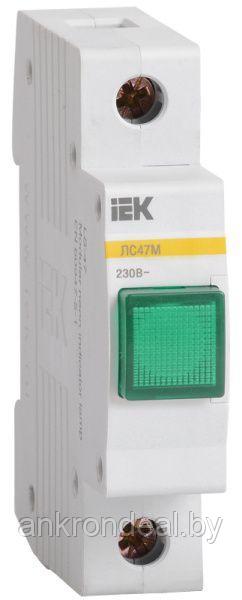 Лампа сигнальная ЛС-47М матрица зеленая IEK - фото 1 - id-p225483710