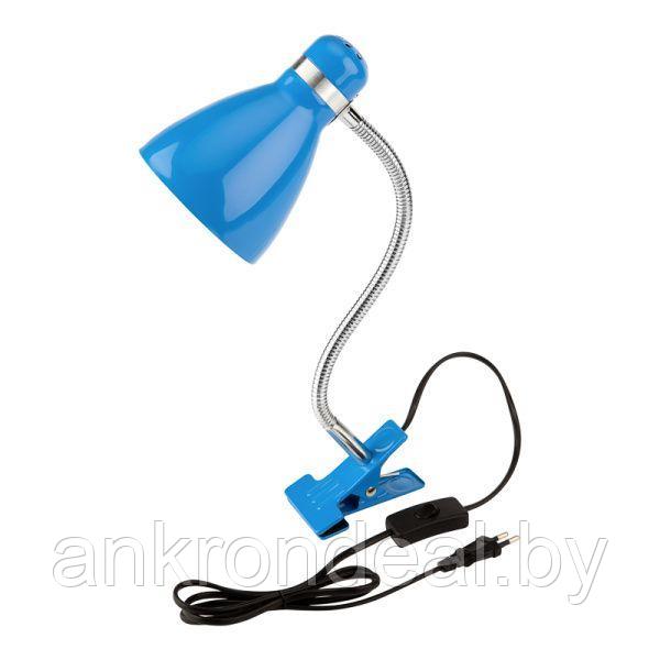 Светильник настольный Моби REXANT на металлической стойке с зажимом-прищепкой, с цоколем Е27, 60 Вт, цвет - фото 1 - id-p225483716