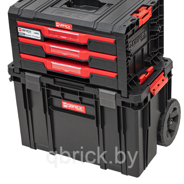 Qbrick System TWO Cart Plus Vario + PRO Drawer Toolbox 2.0