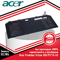 Оригинальный аккумулятор (батарея) для ноутбука Acer Predator Triton 700 PT715-51 (AP15O3K) 11.55V 52.7Wh