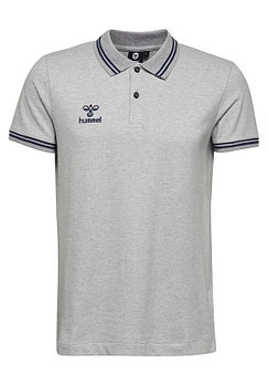 Футболка поло Hummel Classic Bee Noah Polo Серый