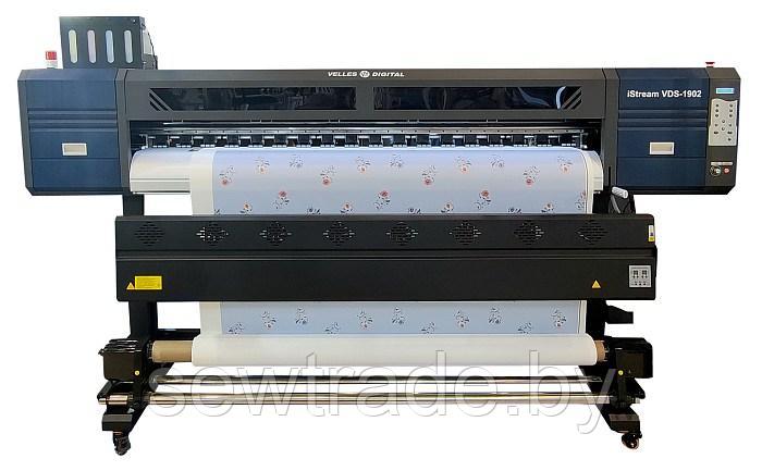 Промышленный текстильный сублимационный принтер VELLES iStream VDS-1904