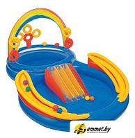 Надувной бассейн Intex Rainbow Ring Play Center 297x193x135 (57453)