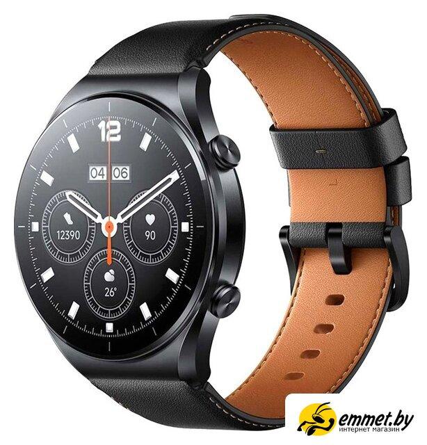 Умные часы Xiaomi Watch S1 (черный/черно-коричневый, международная версия) - фото 1 - id-p225485950