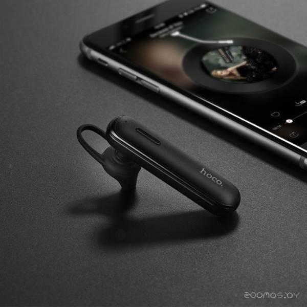 Bluetooth-гарнитура Hoco E36 (черный) - фото 5 - id-p225487067