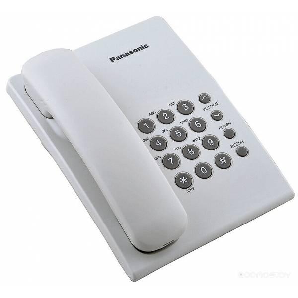 Проводной телефон Panasonic KX-TS2350RUW (белый) - фото 2 - id-p225486105